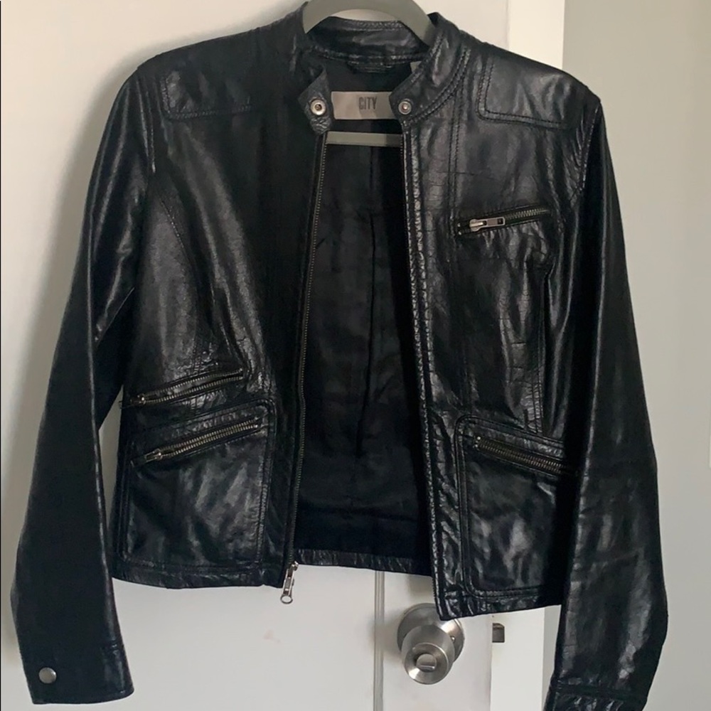DKNY Leather Jacket